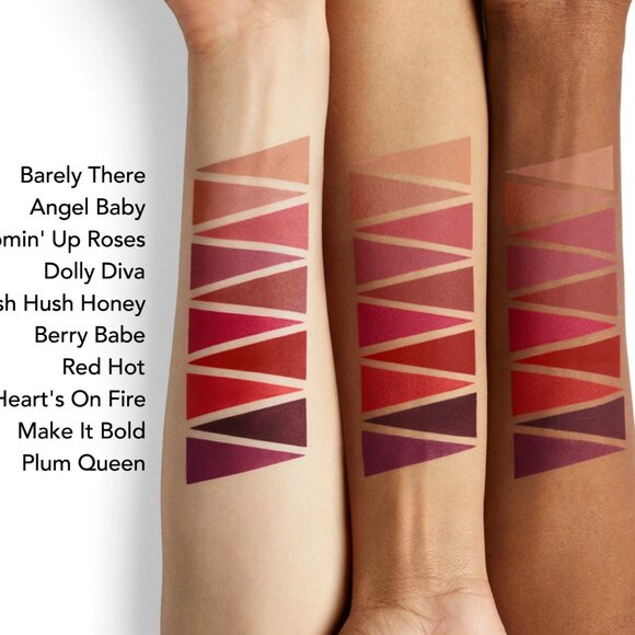 BUXOM FULL-ON LIQUID PLUMPING MATTE LIPSTICK ~ ANGEL BABY (Nude Pink) 3.5ml NIB - Picture 8 of 16